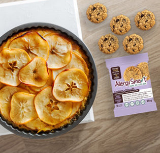 Oatmeal Raisin Apple Tart