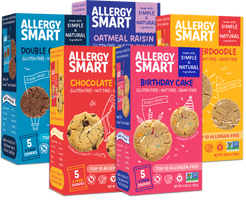 Cookie Lovers Sampler | 6 Boxes - AllergySmart - Green Gourmand Foods Inc.