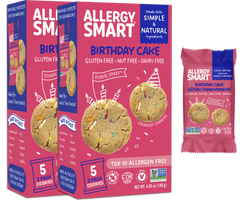Birthday Cake Cookies | 2 Boxes - AllergySmart - Green Gourmand Foods Inc.
