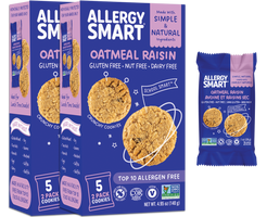 Oatmeal Raisin Cookies | 2 Boxes - AllergySmart - Green Gourmand Foods Inc.