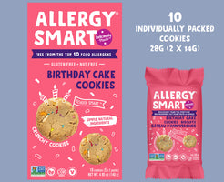 Birthday Cake Cookies | 2 Boxes - AllergySmart - Green Gourmand Foods Inc.